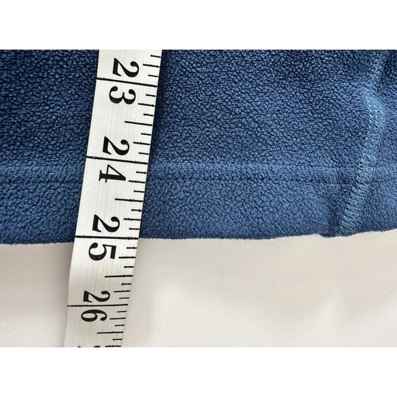 Mountain Hardwear Polartec Fleece Pullover Sweater  Men's Medium Blue 1/4 Zip - Picture 9 of 9